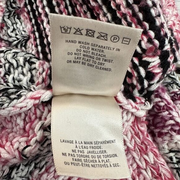 Anthropologie Sparrow r Chunky Knit Sweater Cowl Neck Turtleneck Small Pullover - Picture 11 of 12